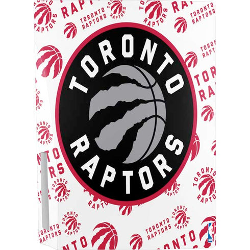 NBA Toronto Raptors Logo Blast PS5 Console Skin