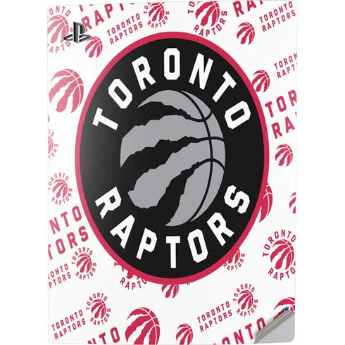 NBA Toronto Raptors Logo Blast PS5 Digital Edition Console Skin