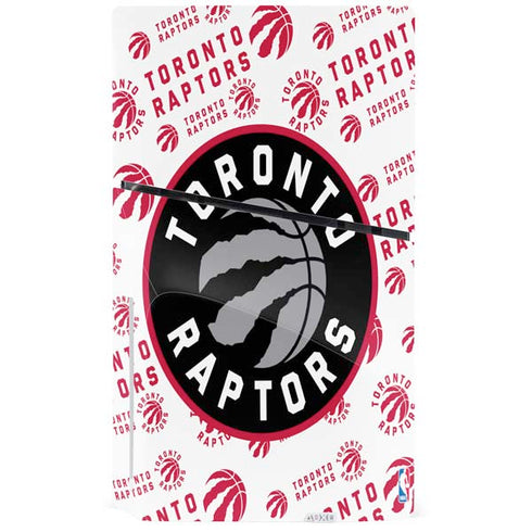 NBA Toronto Raptors Logo Blast PS5 Slim Disk Console Skin