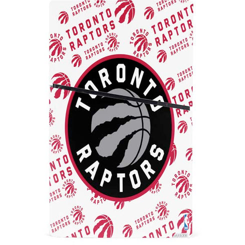 NBA Toronto Raptors Logo Blast PS5 Slim Digital Edition Bundle Skin