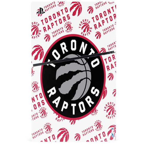 NBA Toronto Raptors Logo Blast PS5 Slim Digital Edition Console Skin