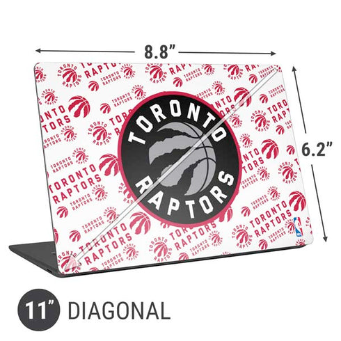 NBA Toronto Raptors Logo Blast Universal Laptop 11in (8.8 x 6.2in) Skin