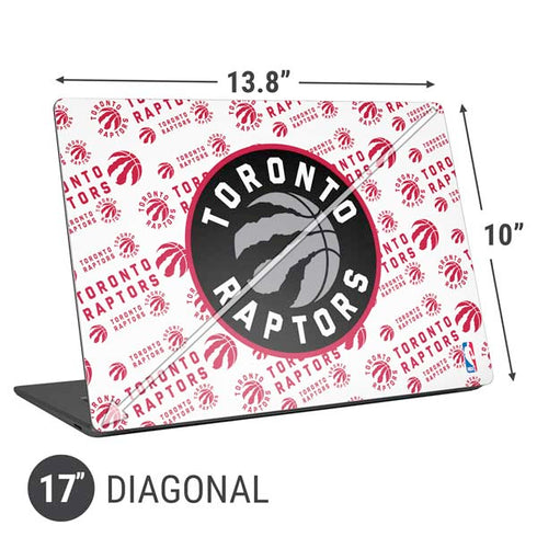 NBA Toronto Raptors Logo Blast Universal Laptop 17in (13.8 x 10in) Skin