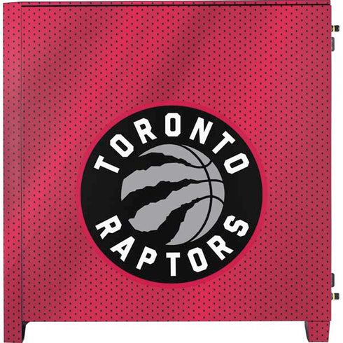 NBA Toronto Raptors Logo Corsair 4000D Tempered Glass Mid-Tower ATX Case Skin