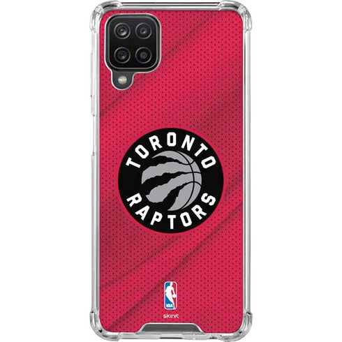 NBA Toronto Raptors Logo Galaxy A12 Clear Case