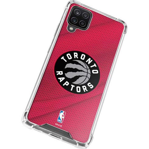 NBA Toronto Raptors Logo Galaxy A12 Clear Case