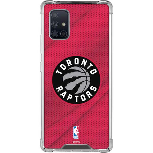 NBA Toronto Raptors Logo Galaxy A71 5G Clear Case