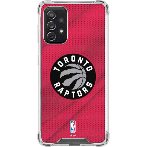 NBA Toronto Raptors Logo Galaxy A72 5G Clear Case