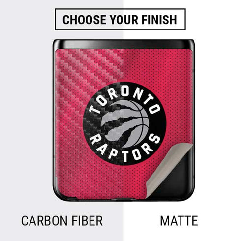NBA Toronto Raptors Logo Galaxy Z Flip Skin