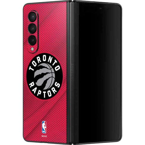 NBA Toronto Raptors Logo Galaxy Z Fold3 5G Skin
