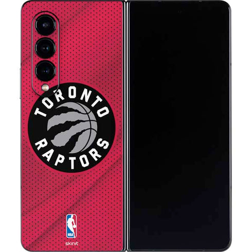 NBA Toronto Raptors Logo Galaxy Z Fold4 5G Skin
