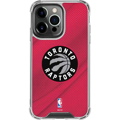 NBA Toronto Raptors Logo iPhone 14 Pro Clear Case