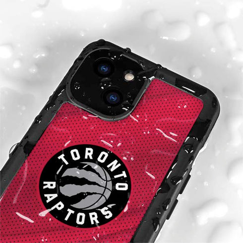 NBA Toronto Raptors Logo iPhone 15 Plus Waterproof Case