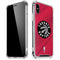 NBA Toronto Raptors Logo iPhone XS Max Clear Case