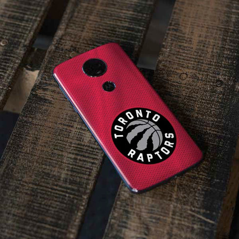 NBA Toronto Raptors Logo Moto E5 Plus Skin