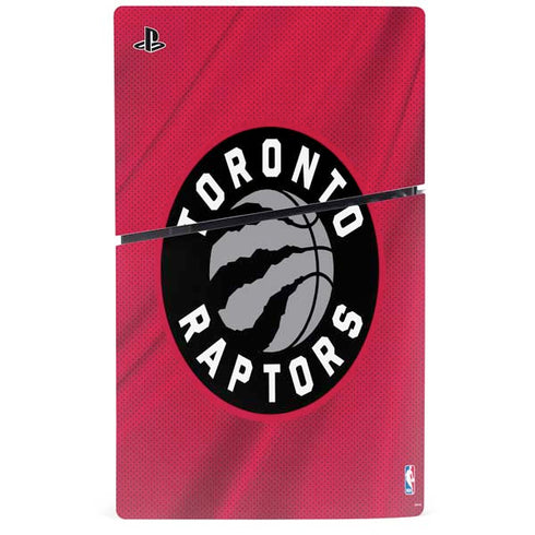 NBA Toronto Raptors Logo PS5 Slim Digital Edition Bundle Skin