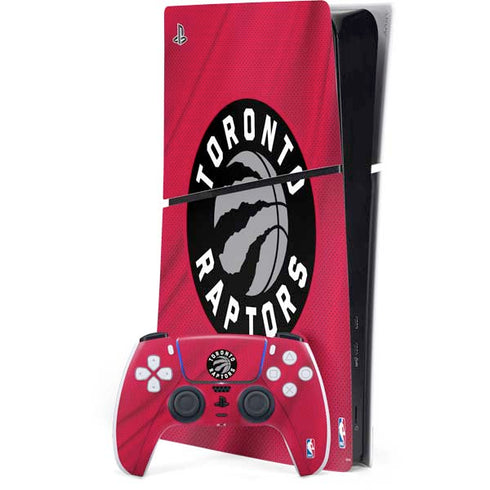 NBA Toronto Raptors Logo PS5 Slim Digital Edition Console Skin