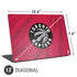 NBA Toronto Raptors Logo Universal Laptop 13in (10.6 x 7.6in) Skin