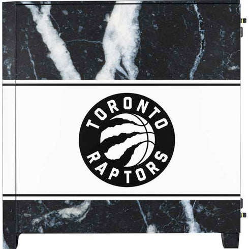 NBA Toronto Raptors Marble Corsair 4000D Tempered Glass Mid-Tower ATX Case Skin