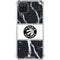 NBA Toronto Raptors Marble Galaxy A12 Clear Case