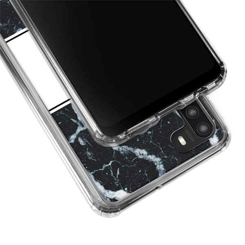 NBA Toronto Raptors Marble Galaxy A21 Clear Case