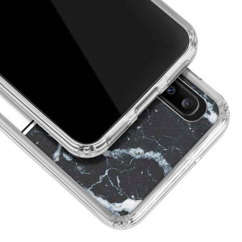 NBA Toronto Raptors Marble Galaxy A30 Clear Case