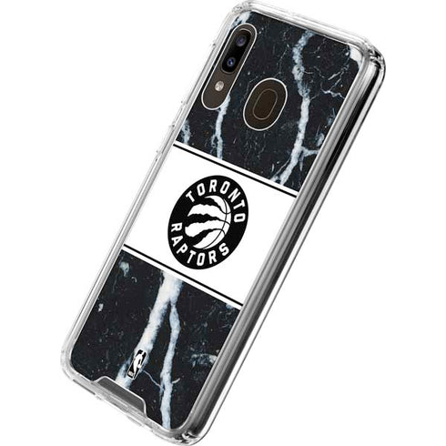 NBA Toronto Raptors Marble Galaxy A30 Clear Case