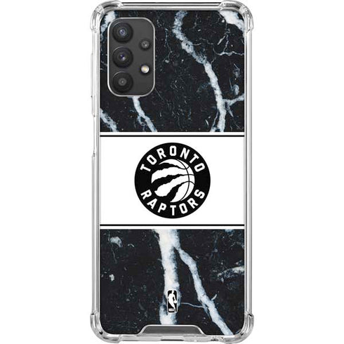 NBA Toronto Raptors Marble Galaxy A32 5G Clear Case