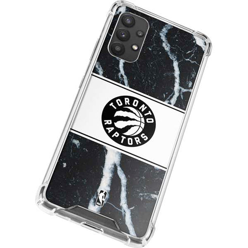 NBA Toronto Raptors Marble Galaxy A32 5G Clear Case