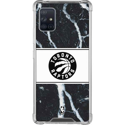 NBA Toronto Raptors Marble Galaxy A51 5G Clear Case