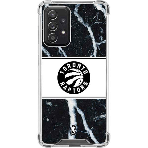 NBA Toronto Raptors Marble Galaxy A52 5G Clear Case