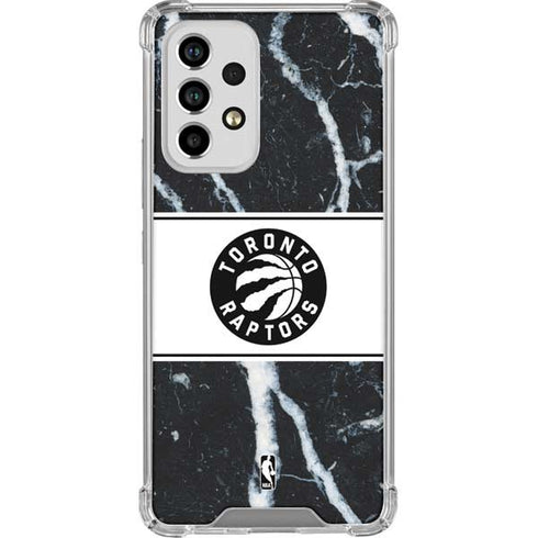 NBA Toronto Raptors Marble Galaxy A53 5G Clear Case