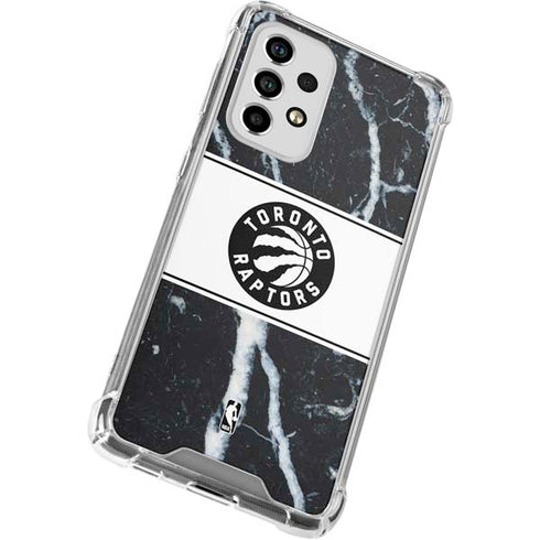 NBA Toronto Raptors Marble Galaxy A53 5G Clear Case