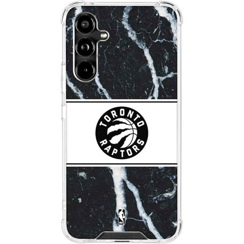 NBA Toronto Raptors Marble Galaxy A54 5G Clear Case