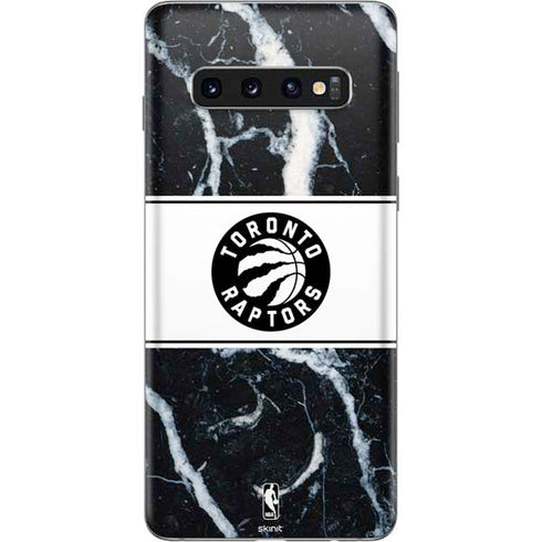 NBA Toronto Raptors Marble Galaxy S10 Skin