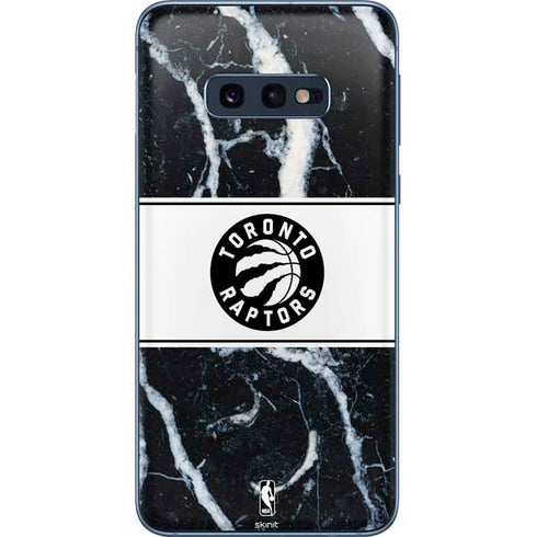NBA Toronto Raptors Marble Galaxy S10e Skin