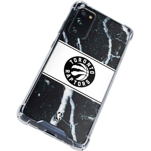 NBA Toronto Raptors Marble Galaxy S20 FE Clear Case