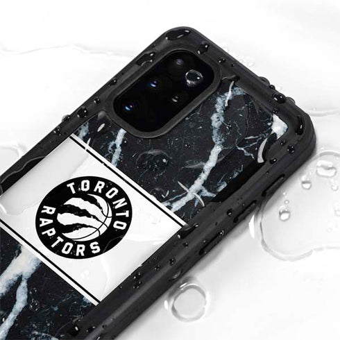 NBA Toronto Raptors Marble Galaxy S20 Plus Waterproof Case