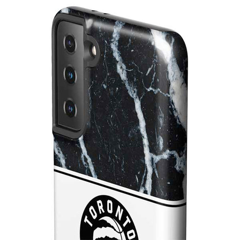 NBA Toronto Raptors Marble Galaxy S21 FE Pro Case