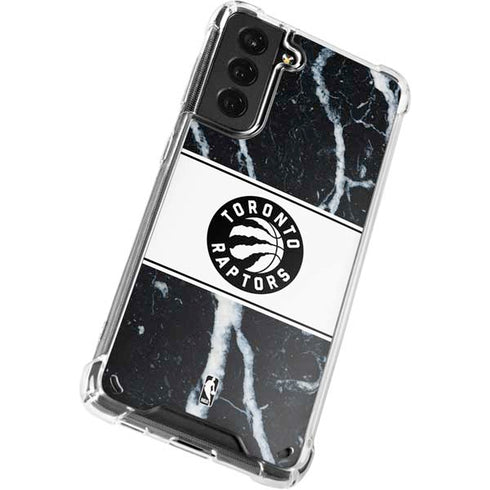 NBA Toronto Raptors Marble Galaxy S21 Plus 5G Clear Case