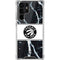NBA Toronto Raptors Marble Galaxy S22 Ultra Clear Case