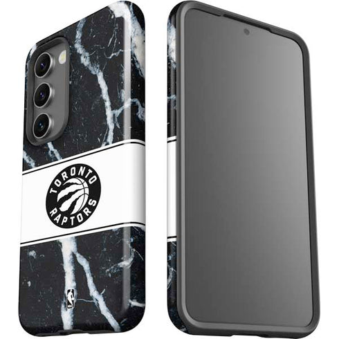 NBA Toronto Raptors Marble Galaxy S23 Pro Case
