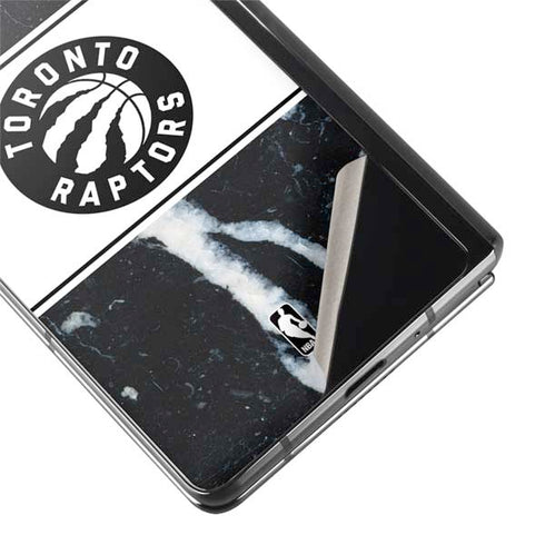 NBA Toronto Raptors Marble Galaxy Z Fold2 5G Skin