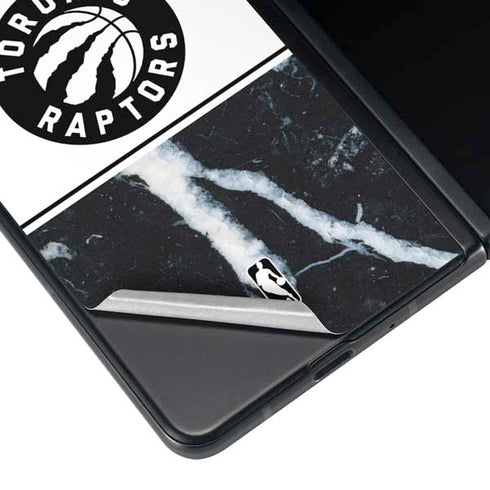 NBA Toronto Raptors Marble Galaxy Z Fold3 5G Skin
