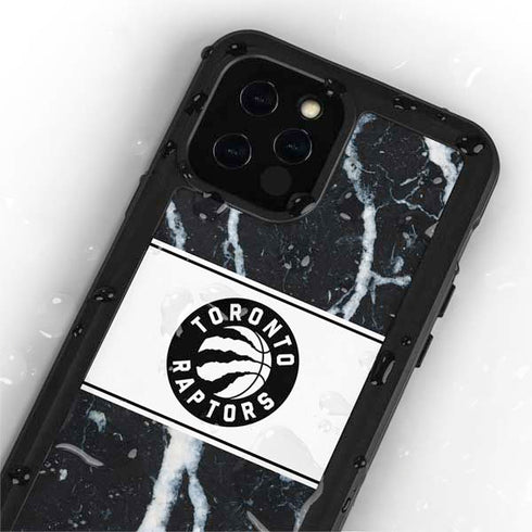 NBA Toronto Raptors Marble iPhone 12 Pro Waterproof Case