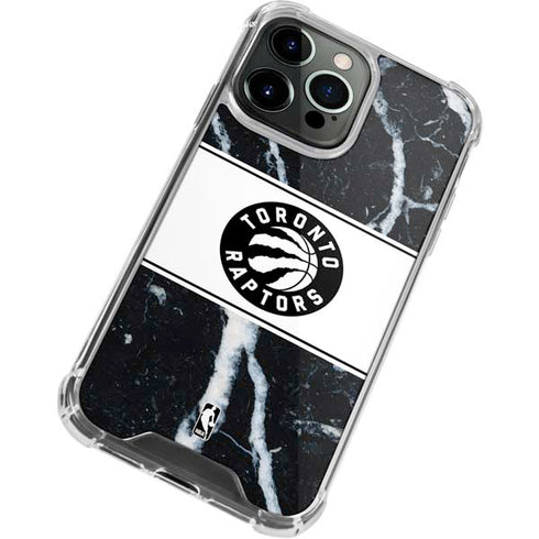 NBA Toronto Raptors Marble iPhone 13 Pro Clear Case