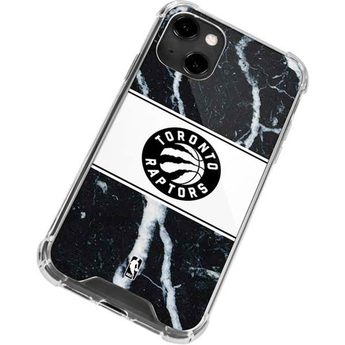 NBA Toronto Raptors Marble iPhone 14 Clear Case