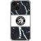 NBA Toronto Raptors Marble iPhone 15 Plus Clear Case