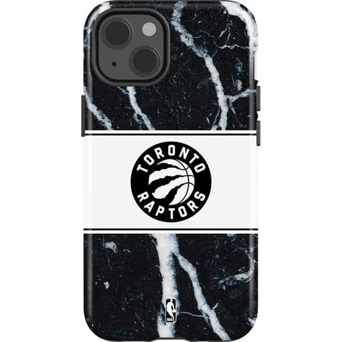 NBA Toronto Raptors Marble iPhone 15 Impact Case