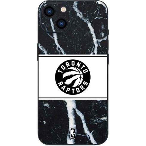 NBA Toronto Raptors Marble iPhone 15 Plus Skin